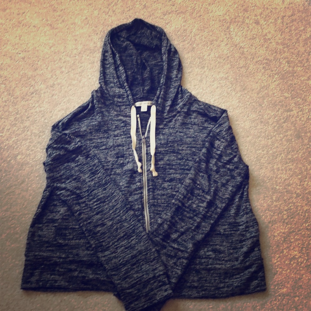American Eagle Zip Up With Hood